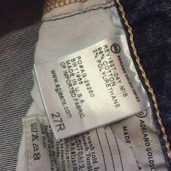 Ag Adriano Goldschmied zip up ankle jeans - Picture 6 of 7